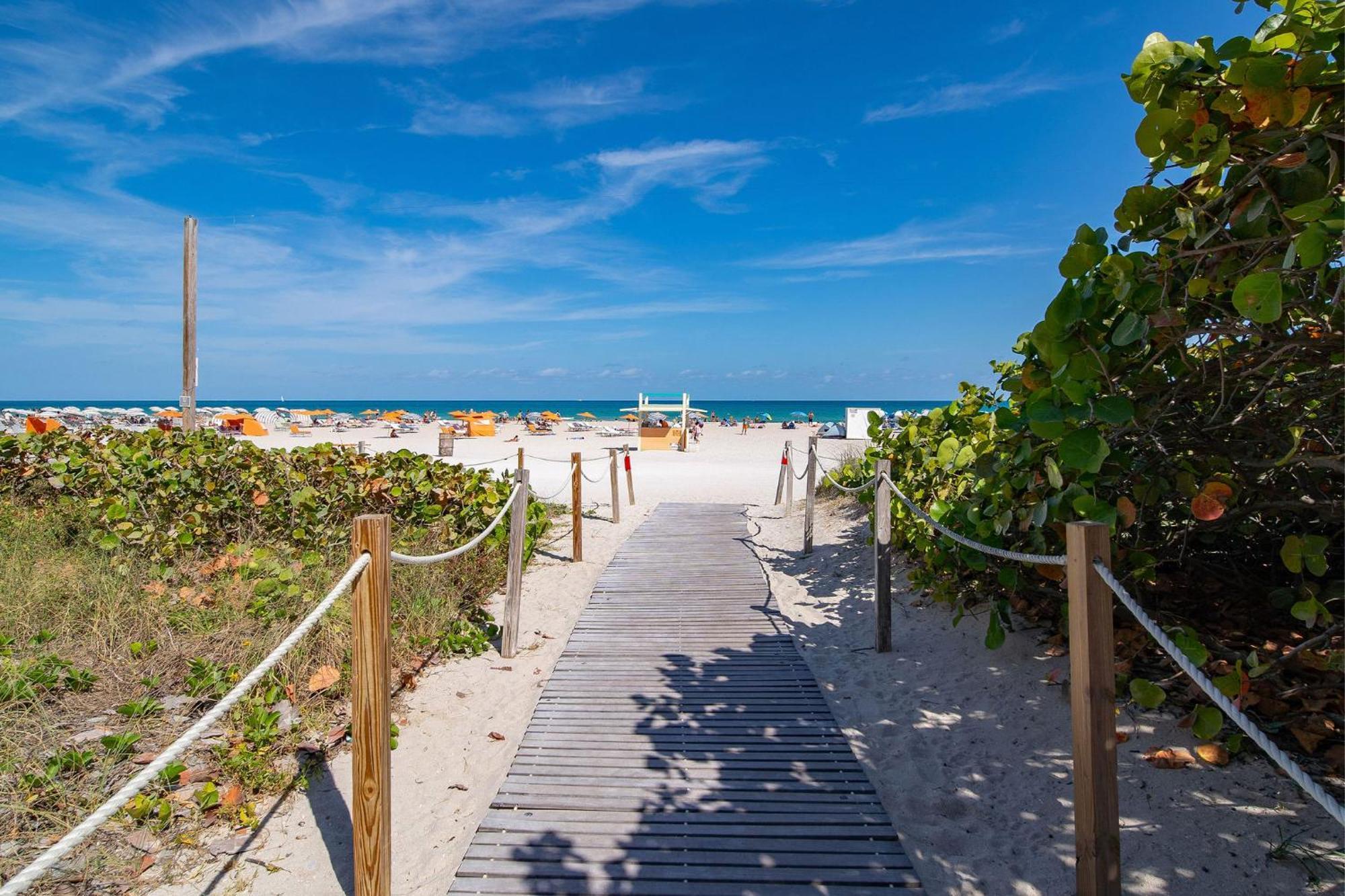 Beachy 1 B/R, W/2 Queen Beds, On Ocean Drive Beach Miami Beach Exterior foto
